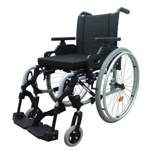 奥托博克轮椅M0折叠轻便老年人手动便携代步车手推轮椅车快拆轮 镁铝合金 大轮稳固 快拆轮可折叠