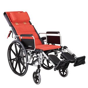 康扬Karma轮椅KM-5000康扬/康杨轮椅/康扬轮椅 铝合金高靠背可半全躺多功能老人轮椅车