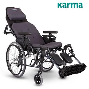 康扬轮椅KM-5000.2/康杨轮椅铝合金高靠背仰躺折叠多功能轮椅车可抬腿